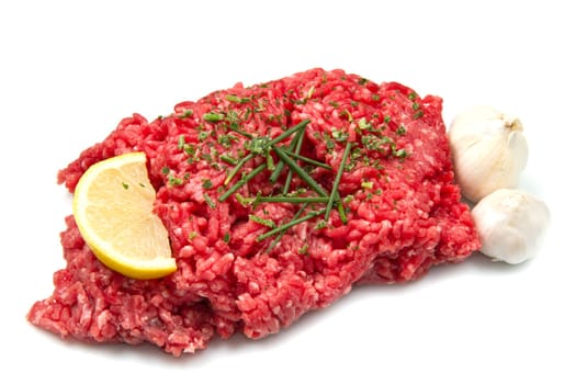 raw minced meat