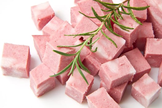 fresh mortadella