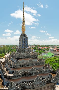 Vientiane,a bird's eye view of the Laotian capital