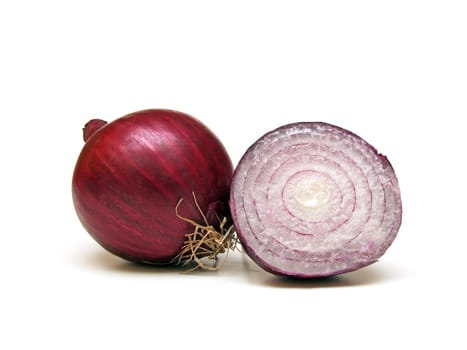 red onions (Allium cepa)