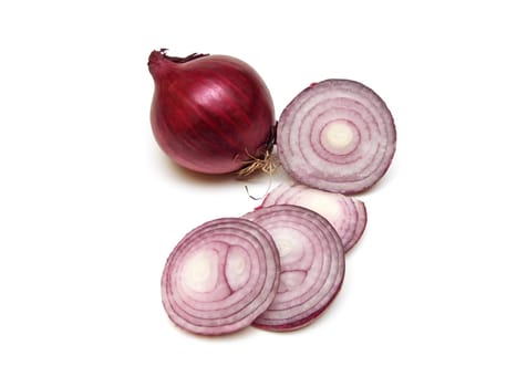 red onions (Allium cepa)