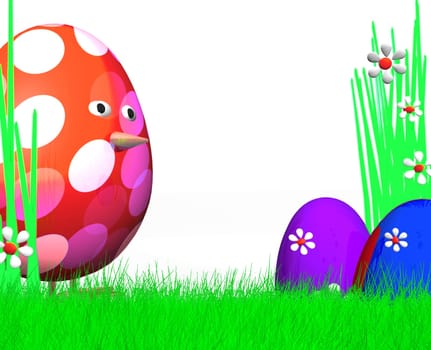 funny easter chicken