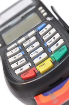 payment on a credit card through the terminal