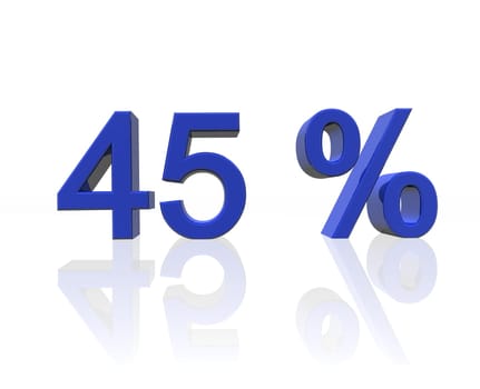 45 percent