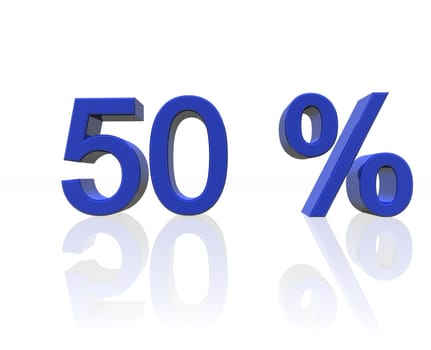 50 percent