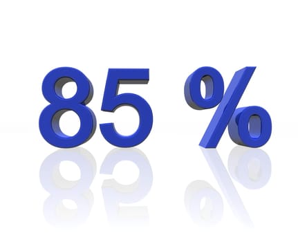 85 percent