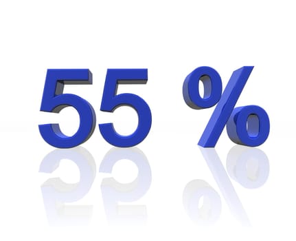 55 percent