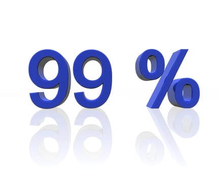 99 percent