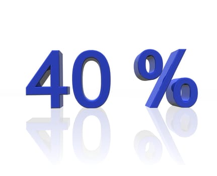 40 percent