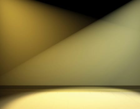 empty stage