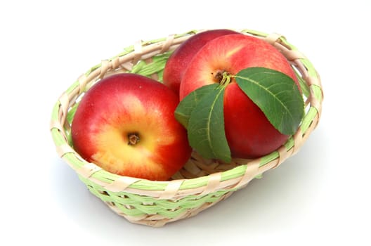 basket of peach