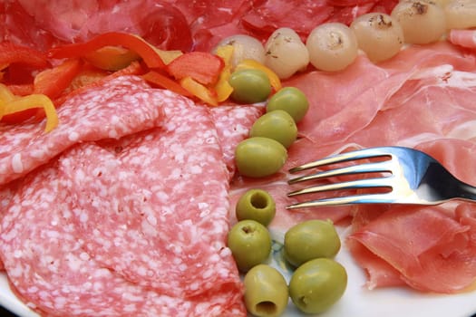 mixed cold cuts