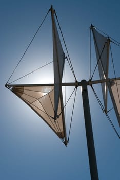 hidden from the sun sails to the wind in genoa