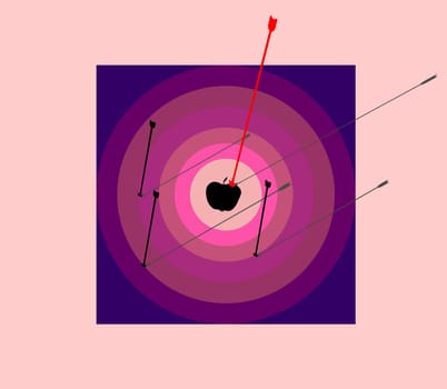 Into the bull's eye