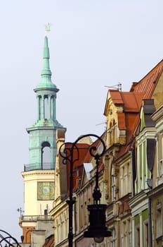 Old town in poznan, poland