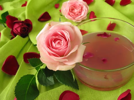 Rose petal jelly
