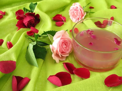 Rose petal jelly
