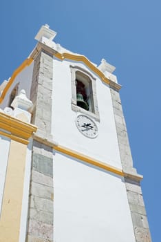 Typical city church in southern Portugal