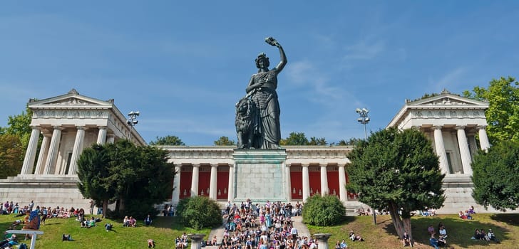 Munich's Bavaria at Oktoberfest time