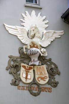 Relief on a house in Mühlhausen
