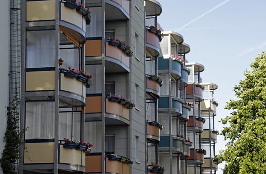 Block of flats in Mühlhausen (Thuringia)