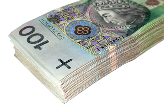 Polish 100 zloty banknotes
