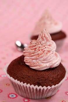 Sweet Cupcakes with sweet toppings