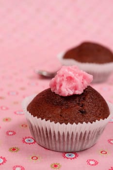 Sweet Cupcakes with sweet toppings