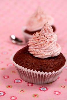 Sweet Cupcakes with sweet toppings