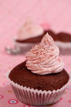 Sweet Cupcakes with sweet toppings