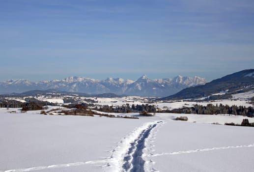 Snowshoeing in Bavaria / Allgäu