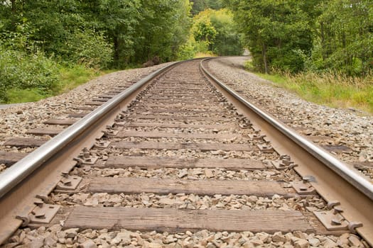 Railroad Tracks Through the Pacific Northwest