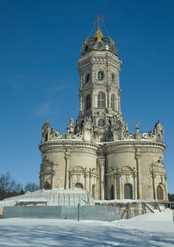 Temple of the Sign of Holy Virgin in Dubrovitsy, Russia