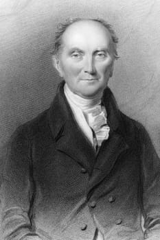 Henry Addington (1757-1844) on engraving from 1837. British statesman and Prime Minister during 1801-1804. Engraved by E.Scriven after a painting by G.Richmond and published by G.Virtue.