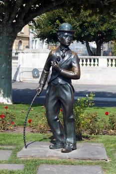 Charlie Chaplin Statue,Vevey,Swiss
