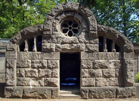 a Jewish crypt