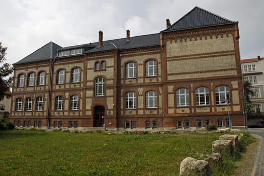 Old school building in Mühlhausen