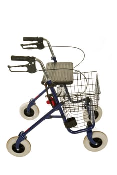 Rollator isolated on white background