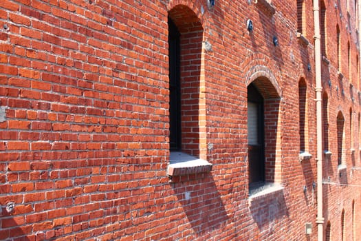Distribution of Windows in a brick Wall