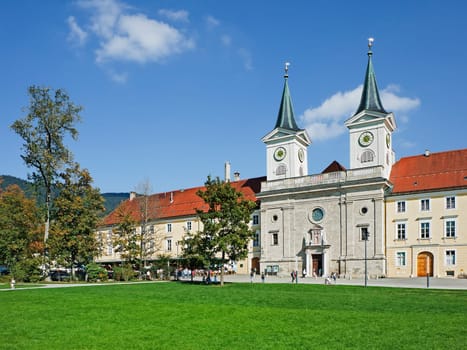 The old Tegernsee Monastery in Bavaria
