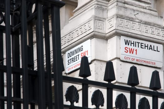 Street sign in London