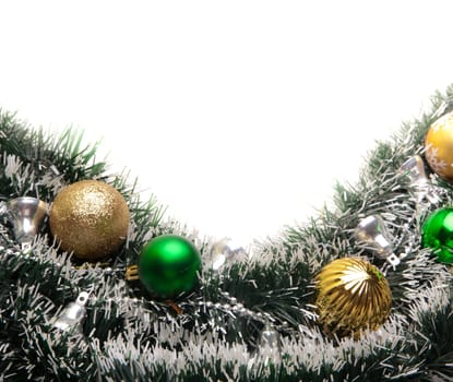 Christmas festive decoration. Christmas card background.. Decoration Border desig