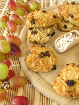 Raisin Oatmeal Cookies