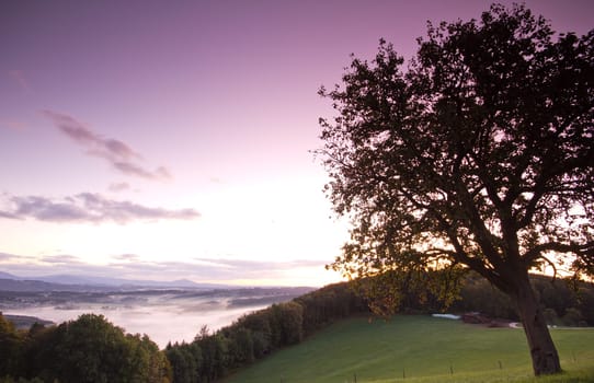 Autumnal sunrise