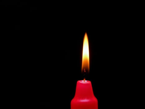 Burning candle