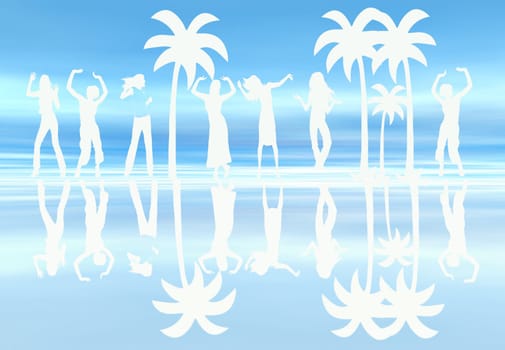 Beach party