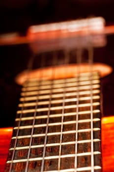 Close-up Guitar Neck