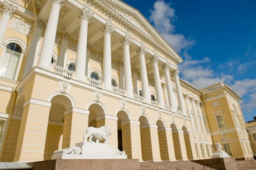 The Russian Museum is the first state museum of Russian fine arts in the country. It was established in 1895 in St Petersburg by a decree of the Emperor Nicholas II. The Russian Museum today is a unique depository of artistic treasures, a famous restorati