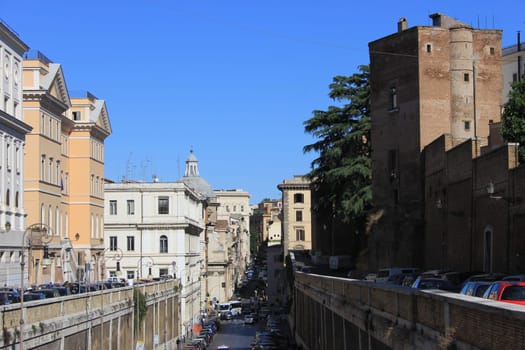 Via Nazionale in Rome