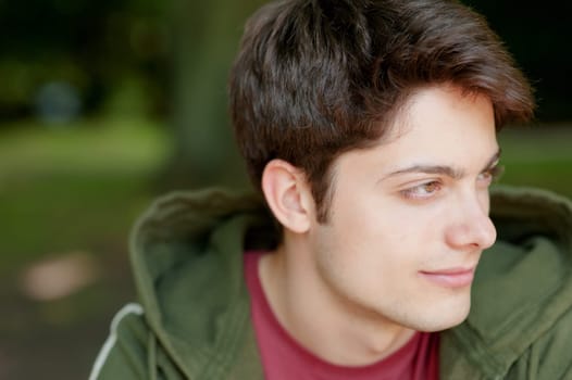 Portrait of a young man